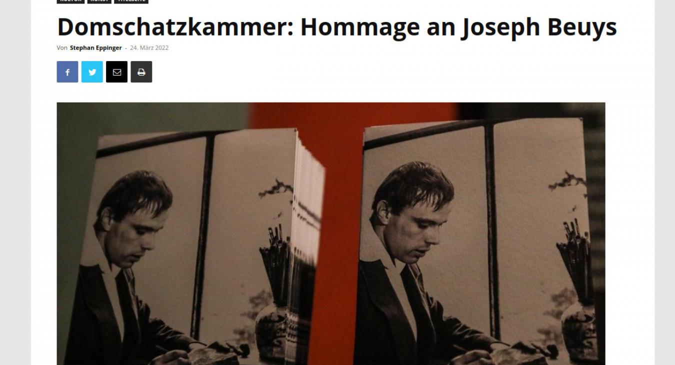 Domschatzkammer: Hommage an Joseph Beuys